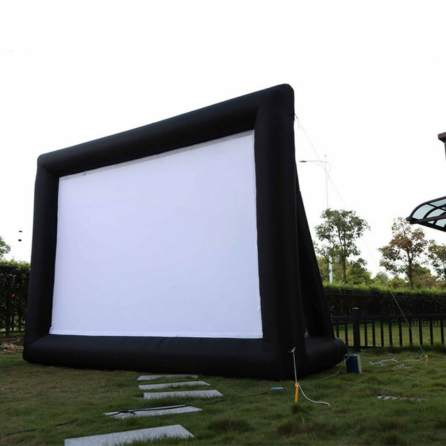 12/14/16/18/20/22 Feet Inflatable Screen Movie Inflatable Cinema Inflatable Projector Screen