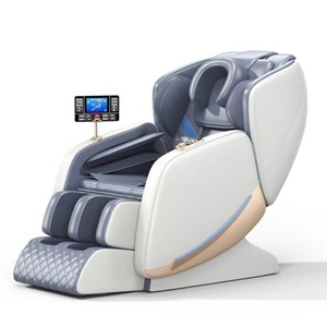Home Massage Chair Full Body Dual Mechanism Railless PU Leather Intelligent Control With <b>Remote</b> For Relaxation - Product Image 5
