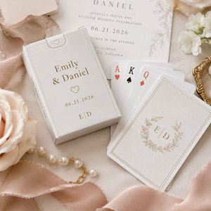 <span class=keywords><strong>Carte</strong></span> da Gioco Personalizzate <span class=keywords><strong>di</strong></span> Alta Qualità, Regalo Promozionale, Bomboniere per Matrimoni, Mazzo <span class=keywords><strong>di</strong></span> <span class=keywords><strong>Carte</strong></span> Personalizzato con Scatola - Product Image 4