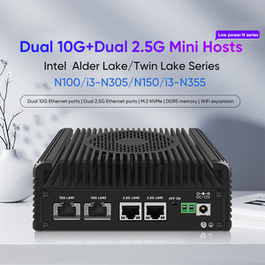 Topton Solid Mini PC In-tel N150 N100 Firewall Router 2*10G SFP 2*2.5G LAN Type-C 2NVMe SATA NAS Storage Home Lab Server Pfsense - Product Image 3