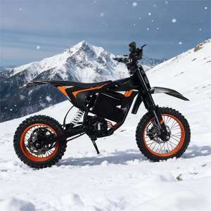 Motocicleta Eléctrica Todoterreno con Batería de Litio de 60V 1500W, Motocicletas Eléctricas Deportivas, Cuatrimotos Eléctricos, Motocross - Product Image 3