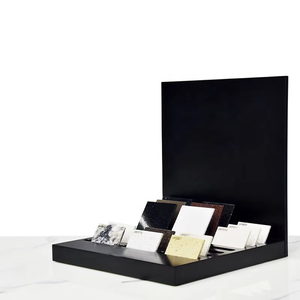 Countertop hiển thị giá khảm gốm sư tử đứng Thảm kim loại gỗ thạch anh cửa hàng showroom xoay đá cẩm thạch đứng gạch hiển thị - Product Image 1
