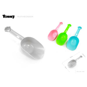 Paletta per cibo per animali Yommy da 24 cm con impugnatura a zampa per cani e gatti - Product Image 1