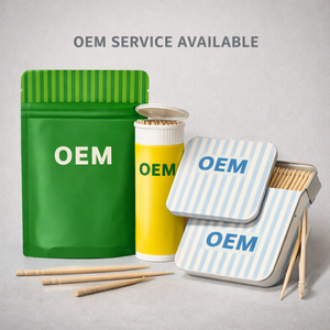 Cure-dents en bois <span class=keywords><strong>de</strong></span> bouleau aromatisés à la menthe aromatique et au chewing-gum aromatisé au bourbon <span class=keywords><strong>pour</strong></span> aider à arrêter <span class=keywords><strong>de</strong></span> <span class=keywords><strong>fumer</strong></span>. - Product Image 4