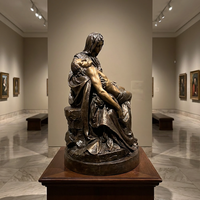 Madonna et enfant en bronze inspirés de Michel-Ange - Sculpture religieuse entièrement personnalisée avec livraison et installation par des experts
