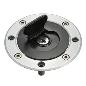 Bouchon de réservoir de gaz de carburant de <span class=keywords><strong>moto</strong></span> RSP serrure de couvercle en alliage d'aluminium noir pour GSXR 600/750/1000 GS500 RGV 250 GSX400 600/750 - Product Image 4