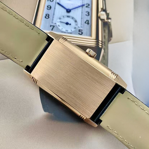 Nouvelle Arrivée Montre de Luxe pour Homme Automatique Réversible avec Petite Seconde Jour/Nuit, Verre Saphir, Boîtier Or Rose et Bracelet en Cuir Noir - Product Image 3