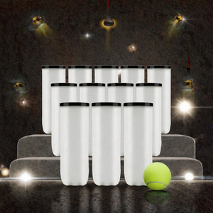 Custom Logo Tennis Balls High Rebound Wear Resistant Rubber Sports Training Entertainment - Product Image 3