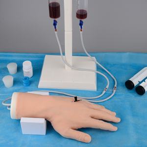 Modelo de inyección de mano para adultos-Simulador de venopunción de brazo realista para entrenamiento de Enfermería Médica - Product Image 4