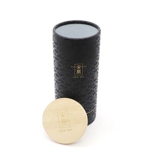 Bao Bì Các Tông Rỗng Ống Logo Tùy Chỉnh Giấy Nhôm Lá Thực Phẩm Tròn Hộp Đựng Hạt Cà Phê - Product Image 3