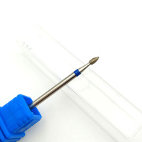 HYTOOS Fraise conique diamantée pour ongles 3/32" – Outil de manucure rotatif, accessoires électriques pour ongles
