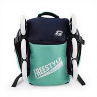 Sac à dos OEM pour rollers, imperméable, léger, portable, respirant, en tissu Oxford, pour rollers en ligne et chaussures de patinage de vitesse pour enfants
