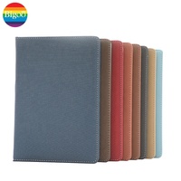 Benutzer definierte A5 Leder Notebook 100 Blatt Einfache Hardcover für Unternehmen Personal isierte PU Notizbuch Briefpapier für Büromaterial