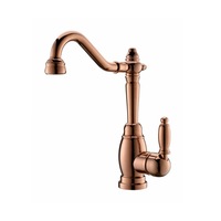 Robinet de cuisine monocommande de style européen, à alimentation directe d'usine, avec cartouche céramique pivotante, installation sous plan.
