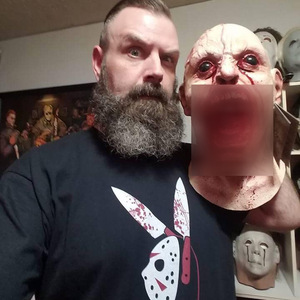 Mascarilla médica de Halloween, máscara de calabaza de Halloween de látex, máscara de brillo aterrador de Halloween casco de máscara de calavera de Halloween - Product Image 6