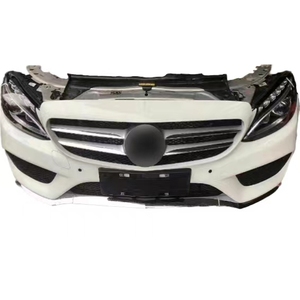 Piezas originales de coche usado, montaje de parachoques delantero y montaje de faros para <span class=keywords><strong>mercedes</strong></span>-benz C260L 2013-<span class=keywords><strong>2018</strong></span>, Material plástico - Product Image 1