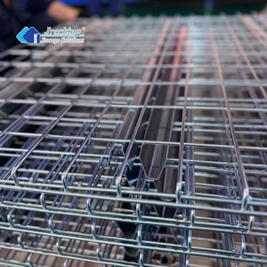 Jracking Corrosion Protected Storage <strong>Racks</strong> Accessories High Capacity <strong>Steel</strong> Wire Mesh Deck For Pallet <strong>Racks</strong> - Product Image 2