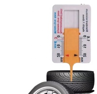 Jauge de profondeur de pneu de voiture 0-20 mm, indicateur de profondeur de bande de roulement, outil de mesure pour moto et fourgonnette