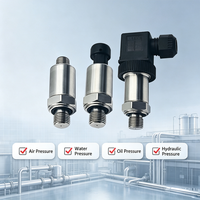 Transmetteur de pression à silicium diffusé Atech 4-20mA Haute précision 0,5% FS Précision 0-7MPa Plage IP65 Température de fonctionnement jusqu'à 125°C
