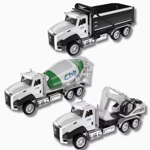 Bruder 02814 Juguete Camión Mixer Mezclador De Concreto Mack Granite