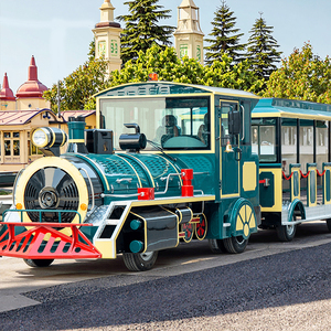 Train touristique à moteur diesel pour enfants, 42 places, pour les excursions et les visites touristiques - Product Image 1