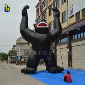 <span class=keywords><strong>Gorille</strong></span> noir gonflable géant <span class=keywords><strong>de</strong></span> 25 <span class=keywords><strong>pieds</strong></span> pour la publicité - Product Image 6