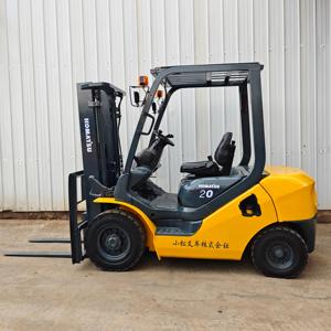 Original Japanese Used Komatsu FD20 2 Ton Diesel Forklift With Isuzu Engine For Logistics <b>Handling</b> - Product Image 2