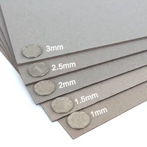 Wholesale 2mm Cardboard Grey Board Customized Material Gray Cardboard
