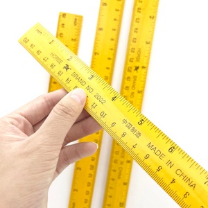 Regla de Madera de Color Amarillo, Precio Económico, Venta Directa de Fábrica, Tamaños Disponibles de 15/20/30 cm - Product Image 2