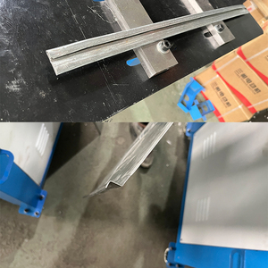 Macchina Compatta per la Formatura di Serrature Pittsburgh da 0,4-1,0 mm per l'Assemblaggio di Condotte Quadrate di Ventilazione in Lamiera da 1000 mm - Product Image 3