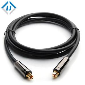 Câble Toslink de 2 mètres avec connecteurs en métal et veste tressée, 6 pieds - Product Image 1