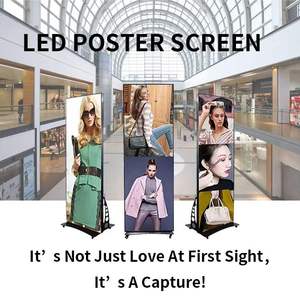 Pantalla LED para póster de suelo P1.25 P1.5 P1.8 P2.5 GOB, señalización digital extraíble con unión sin costuras, adecuada para museos y exposiciones. - Product Image 2