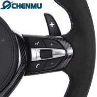 Volant sport personnalisé en faux daim et fibre de carbone pour BMW F10 F30 M2 F87 M3 F80 M4 F82 M5 F90 X5 M E70 E90 E92 F15