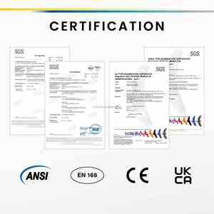 ANSI Z87.6 Industrial Maintenance PC safety glass eye protection - Product Image 2