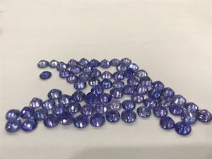 พลอยธรรมชาติอัญมณีTanzaniteทรงกลมตัดพลอยTanzanite - Product Image 2
