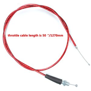 Câble d'accélérateur <span class=keywords><strong>50</strong></span>'' pour Predator 212cc Coleman CT100U CT200U BT200X Baja Warrior Mb165 Mb200 MOTOVOX MBX10 MBX11 MBX12 RT200 - Product Image 2