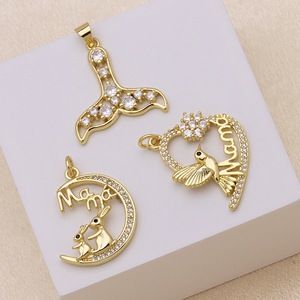Collar con Colgante de Cobre en Forma de Corazón con Circonita y Cadena de Caja, Joyería de Regalo para Mamá - ¡Gran Oferta! - Product Image 4