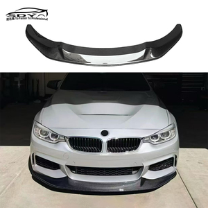 Labbro Anteriore in Fibra di Carbonio Stile M-TECH RSC di Alta Qualità per BMW Serie 4 F32 F33 <span class=keywords><strong>F36</strong></span> - Product Image 1