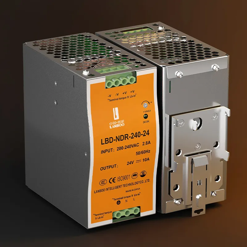 LANBOO S-Serie dünne Stromversorgung in industrieller Qualität verfügbar in 25/35/75/120/150/350/400/600/800 W 12 V/24 V sicher und zuverlässig