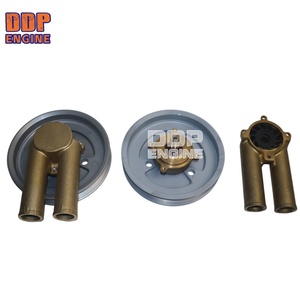 21214599 3812693 3862482 3857202 4.3 5.0 5.7 Marine Engine Cooling Raw Sea Water Auxiliary <b>Pump</b> For "Volvo Penta 3.0GS 4.3GL - Product Image 1