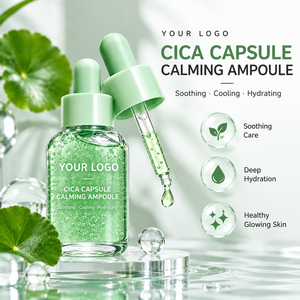 Nouvel Arrivage – Sérum Visage Hydratant Apaisant à la Centella en Capsules Cica – Ampoule Faciale Hydratante – OEM ODM Marque Privée - Product Image 1