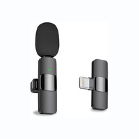 K9 mikrofon portabel Mini USB nirkabel, mikrofon konferensi langsung Video pendek 2022