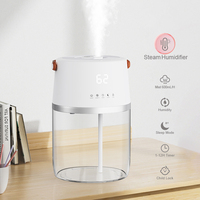 100 ° Humidificateur à vapeur chaude stérilisante C 4L en acier inoxydable 304, 600ml/h, anti-séchage, pour maison et bureau en hiver