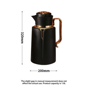 Nouvelle bouteille d'eau isotherme de grande capacité de type presse, style arabe et moyen-oriental, pour le commerce transfrontalier - Product Image 6