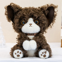 Peluche chat mignon, Chat Devon transfrontalier, Compagnon apaisant
