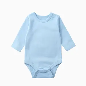 Unisex baby clothes wear 100% cotton bodysuit newborn to 12M with OEM