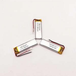 HM 충전식 3.7V <span class=keywords><strong>280mAh</strong></span> 리튬 이온 LiMnCoO2 음극전지 50x14x47mm 300 사이클 5.96g 장난감 및 가전 제품 - Product Image 2