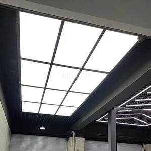 High CRI Car Wash Lighting <strong>LED</strong> Ceiling Garage Lamp Car Detail <strong>Light</strong> for Showroom Garage 12-Grid Automotive Workshop <strong>Light</strong> - Product Image 5