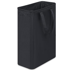Cesto de Ropa Delgado de 48L con Asa, Cesto Plegable para Ropa Sucia, Organizador Portátil y Delgado para Almacenamiento - Product Image 1