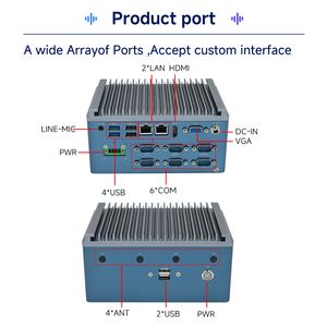 Công nghiệp Mini PC với cổng song song i3-6100U/i5-6200U/i7-6500U 2 * SO-DDR4 I7 Mini PC HD-MI VGA LVDS 2 * SATA3.0/1000M LAN - Product Image 4